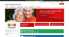 Desktop Screenshot of bognor-practice.co.uk