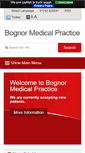 Mobile Screenshot of bognor-practice.co.uk
